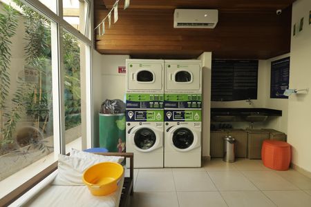 Apartamento para alugar com 28m², 1 quarto e 1 vagaLavanderia