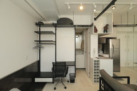 Apartamento para alugar com 28m², 1 quarto e 1 vagaStudio
