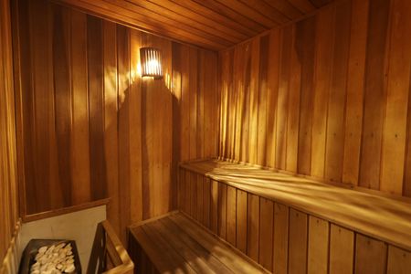 Área comum - Sauna de apartamento para alugar com 1 quarto, 28m² em Aclimação, São Paulo