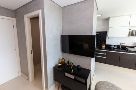 Apartamento à venda com 57m², 1 quarto e 2 vagas Apartamento à venda com 57m², 1 quarto e 2 vagasSala de TV