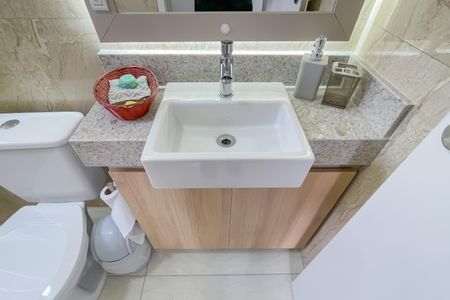 Casa de condomínio à venda com 54m², 2 quartos e 1 vagaBanheiro da Suíte