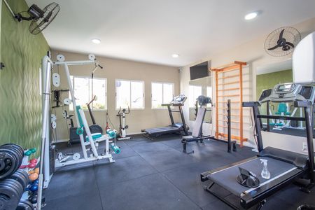 Casa de condomínio à venda com 54m², 2 quartos e 1 vagaÁrea comum - Academia