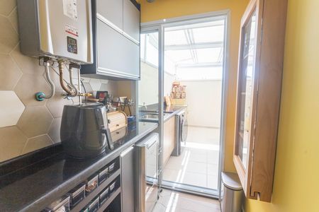 Cozinha  de apartamento à venda com 1 quarto, 77m² em Centro, Diadema