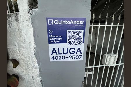 Casa para alugar com 40m², 1 quarto e sem vaga Casa para alugar com 40m², 1 quarto e sem vagaFachada/Placa