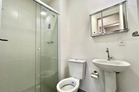 Apartamento para alugar com 37m², 2 quartos e sem vaga Apartamento para alugar com 37m², 2 quartos e sem vagaBanheiro
