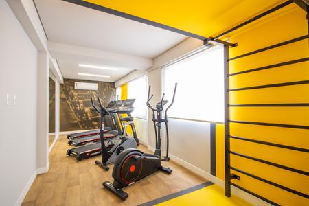Área comum - Academia de casa de condomínio para alugar com 2 quartos, 55m² em Centro, Osasco