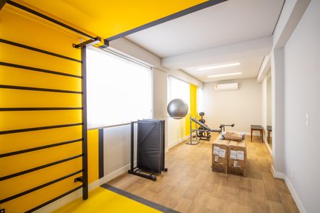 Área comum - Academia de casa de condomínio para alugar com 2 quartos, 55m² em Centro, Osasco