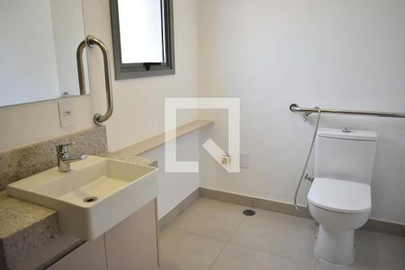 Banheiro de apartamento para alugar com 1 quarto, 28m² em Vila Clementino, São Paulo