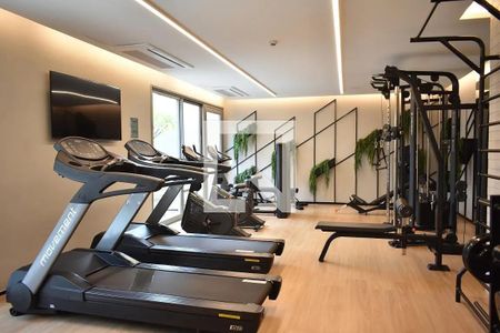 Apartamento à venda com 28m², 1 quarto e sem vaga Apartamento à venda com 28m², 1 quarto e sem vagaAcademia