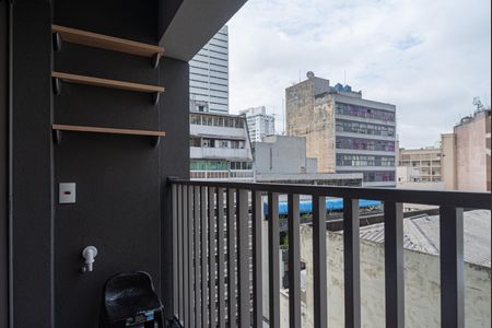 Varanda do Quarto de kitnet/studio para alugar com 1 quarto, 20m² em Consolação, São Paulo