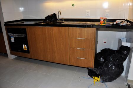Apartamento para alugar com 106m², 3 quartos e 2 vagas Apartamento para alugar com 106m², 3 quartos e 2 vagasDetalhe - Cozinha Americana