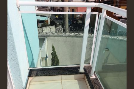 Varanda da Suíte 1 de casa à venda com 2 quartos, 93m² em Vila Celeste, São Paulo