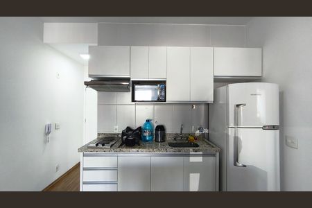 Cozinha de kitnet/studio para alugar com 1 quarto, 42m² em Paraíso, São Paulo