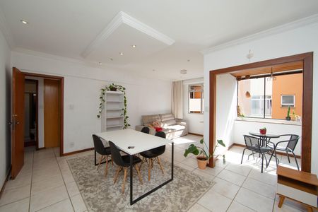 Sala de apartamento para alugar com 3 quartos, 85m² em Estoril, Belo Horizonte