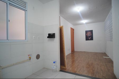 Cozinha de apartamento para alugar com 2 quartos, 42m² em Santos Dumont, São Leopoldo
