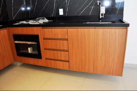Apartamento para alugar com 38m², 2 quartos e sem vaga Apartamento para alugar com 38m², 2 quartos e sem vagaDetalhe - Cozinha Americana