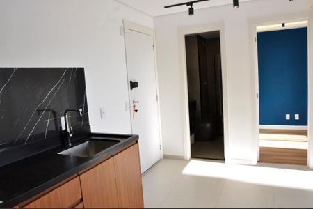 Apartamento para alugar com 38m², 2 quartos e sem vaga Apartamento para alugar com 38m², 2 quartos e sem vagaDetalhe - Cozinha Americana