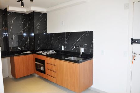 Apartamento para alugar com 38m², 2 quartos e sem vaga Apartamento para alugar com 38m², 2 quartos e sem vagaDetalhe - Cozinha Americana