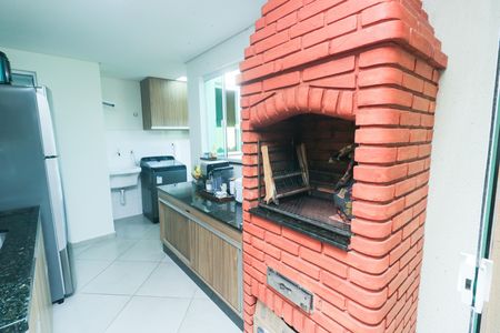 Cozinha de apartamento à venda com 3 quartos, 90m² em Vila Curuçá, Santo André