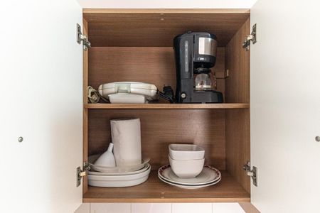 Cozinha de kitnet/studio à venda com 1 quarto, 32m² em Santa Cecilia, São Paulo