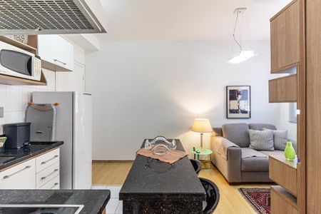 Studio para alugar com 32m², 1 quarto e 1 vaga Studio para alugar com 32m², 1 quarto e 1 vagaCozinha