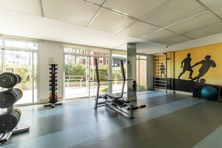 Studio para alugar com 32m², 1 quarto e 1 vaga Studio para alugar com 32m², 1 quarto e 1 vagaAcademia