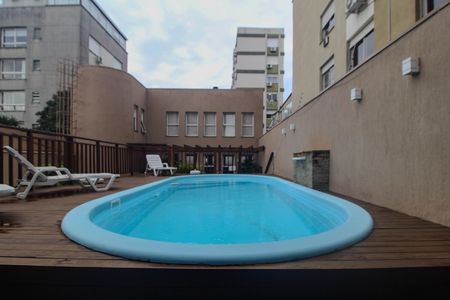 Área comum - Piscina de apartamento para alugar com 3 quartos, 84m² em Santana, Porto Alegre