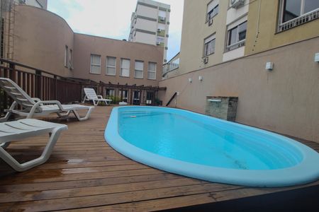 Área comum - Piscina de apartamento para alugar com 3 quartos, 84m² em Santana, Porto Alegre
