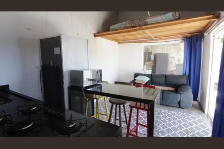 Studio para alugar com 35m², 1 quarto e sem vagaCozinha