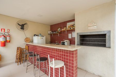 Área comum - Churrasqueira de apartamento para alugar com 2 quartos, 44m² em Jardim Dona Leopoldina, Porto Alegre