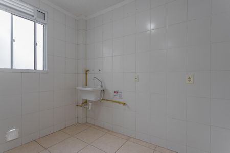 Cozinha e Área de Serviço de apartamento para alugar com 2 quartos, 44m² em Jardim Dona Leopoldina, Porto Alegre
