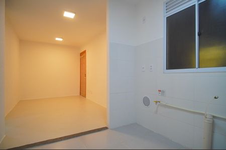Cozinha de apartamento à venda com 2 quartos, 41m² em Santos Dumont, São Leopoldo