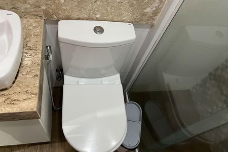 Apartamento para alugar com 40m², 1 quarto e 1 vaga Apartamento para alugar com 40m², 1 quarto e 1 vagaBanheiro da Suíte
