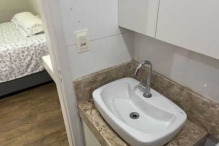 Apartamento para alugar com 40m², 1 quarto e 1 vaga Apartamento para alugar com 40m², 1 quarto e 1 vagaBanheiro da Suíte