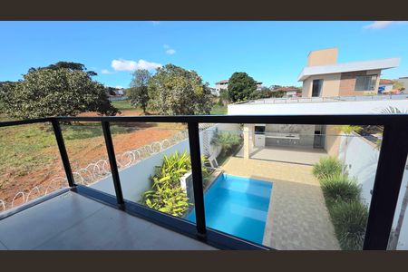 Varanda - Suíte de casa à venda com 4 quartos, 277m² em Várzea, Lagoa Santa