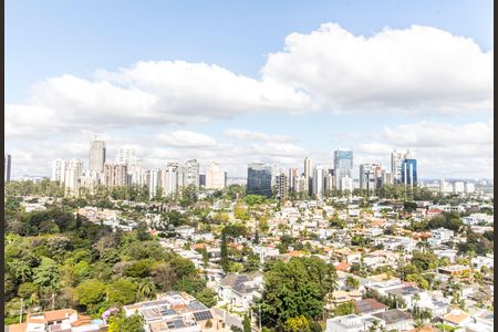 Vista da Suíte de apartamento para alugar com 2 quartos, 70m² em Empresarial 18 do Forte, Barueri