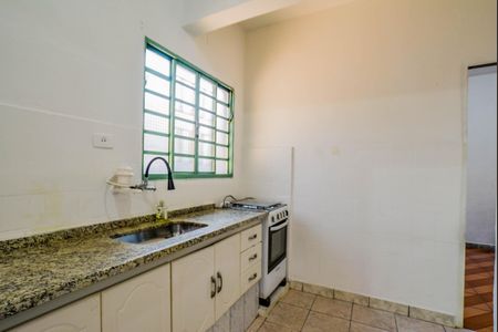 Cozinha de casa para alugar com 1 quarto, 65m² em Vila Metalúrgica, Santo André
