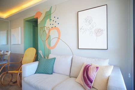 Apartamento para alugar com 62m², 2 quartos e 1 vagaSala