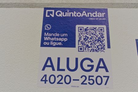 Placa de apartamento para alugar com 2 quartos, 32m² em Carandiru, São Paulo