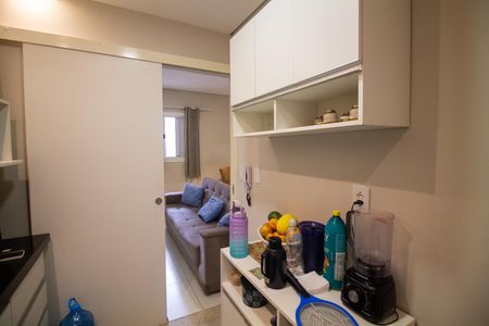 Cozinha de casa para alugar com 1 quarto, 45m² em Capão Redondo, São Paulo