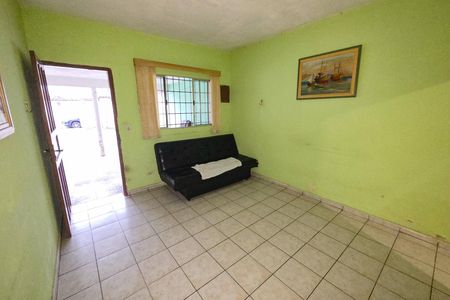 Sala de casa para alugar com 2 quartos, 130m² em Maracanã, Praia Grande