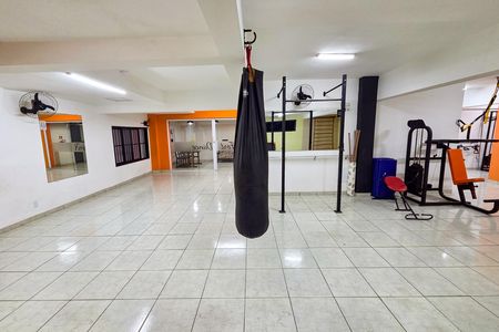 Área comum - Academia de apartamento para alugar com 2 quartos, 77m² em Canto do Forte, Praia Grande