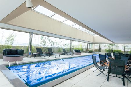 Área comum - Piscina coberta de apartamento à venda com 2 quartos, 92m² em Vila Castela, Nova Lima