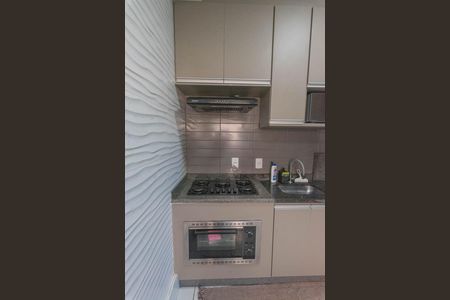 Cozinha de apartamento à venda com 2 quartos, 52m² em Moradas do Valle, Campinas