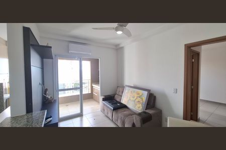 Sala de apartamento para alugar com 1 quarto, 50m² em Nova Aliança, Ribeirão Preto