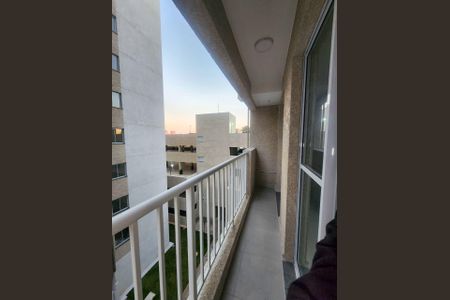 Apartamento à venda com 40m², 2 quartos e 1 vagaVaranda