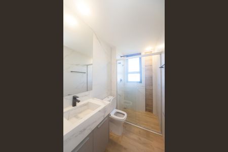 Banheiro Social de apartamento para alugar com 1 quarto, 42m² em Vale do Sereno, Nova Lima