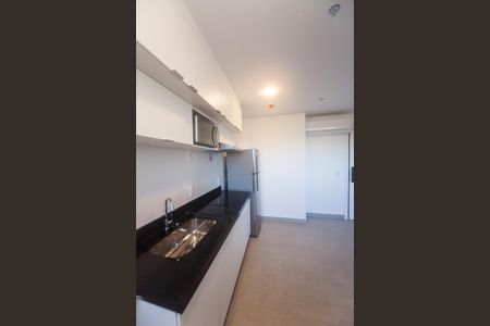 Cozinha de apartamento para alugar com 1 quarto, 46m² em Vale do Sereno, Nova Lima