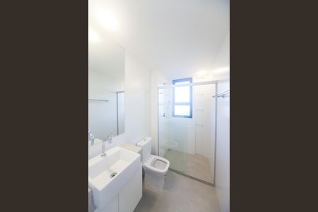 Apartamento para alugar com 46m², 1 quarto e 2 vagas Apartamento para alugar com 46m², 1 quarto e 2 vagasBanheiro