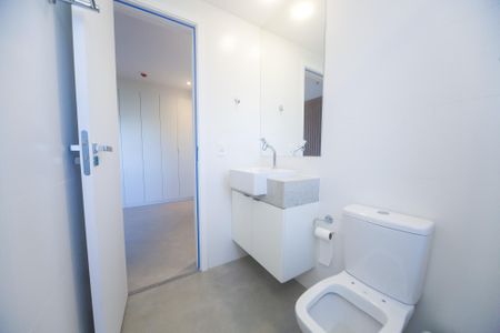Apartamento para alugar com 46m², 1 quarto e 2 vagas Apartamento para alugar com 46m², 1 quarto e 2 vagasBanheiro
